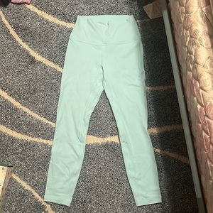 Brand new never worn lulu lemon leggings size 6 align HR pants 25”